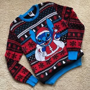 Disney Stitch Christmas Holiday Sweater